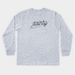 Dainty Kids Long Sleeve T-Shirt